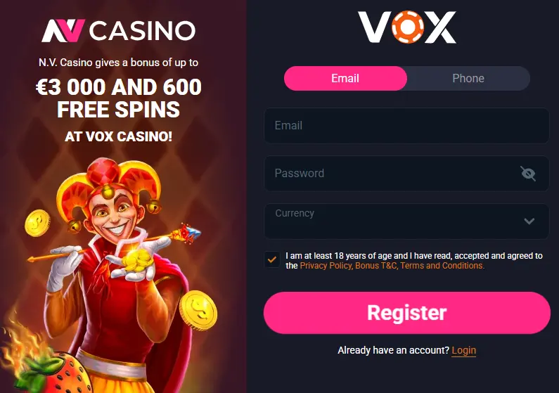 Nv Casino Register